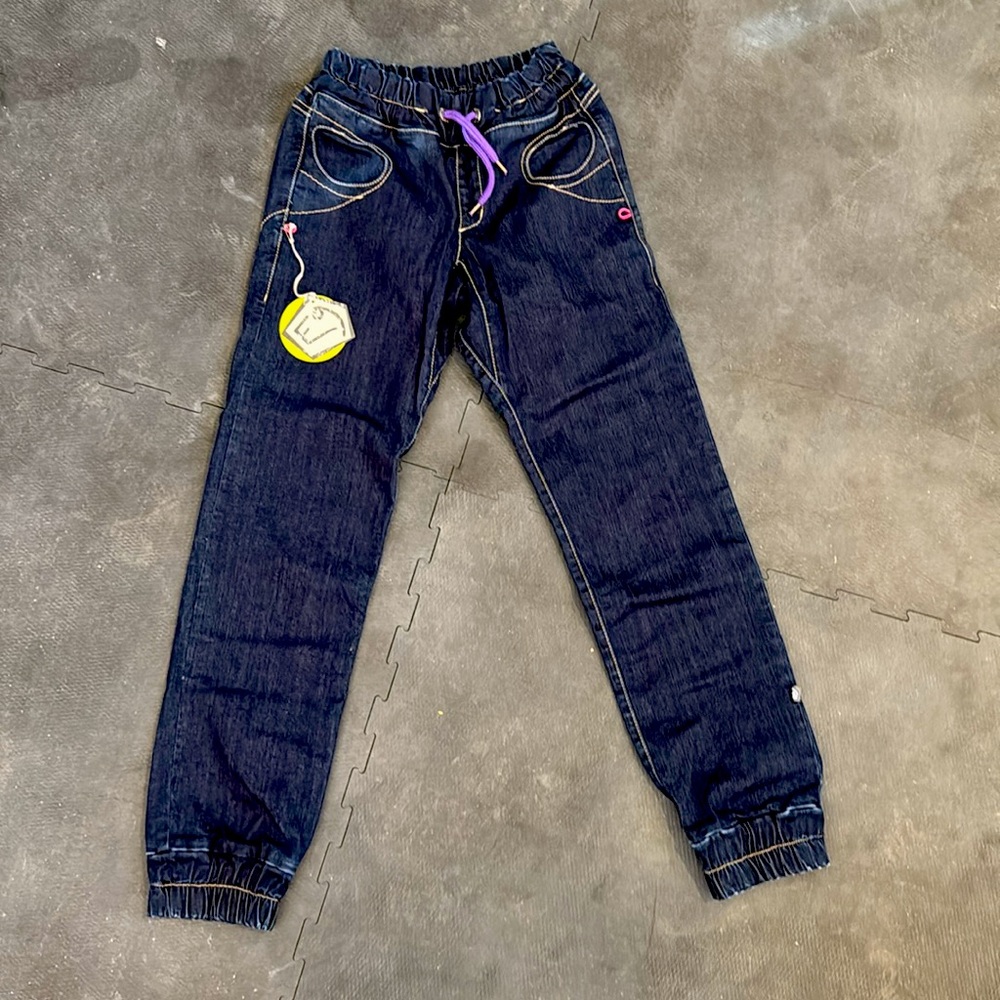 SOLD❌ e9 * NWT * S * dolly denim climbing bouldering pants jeans